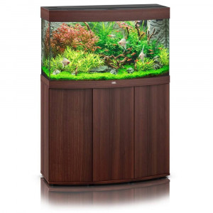 Zestaw Juwel VISION 180 Helialux Spectrum LED (180l) z szafką, ciemne drewno
