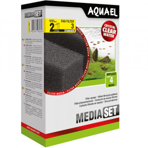Wkład gąbkowy do filtrów Aquael FAN 3 PLUS 2 szt.
