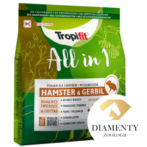 Pokarm dla chomików i myszoskoczków Tropifit All in 1 Hamster & Gerbil 500g