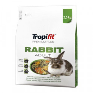 Pokarm dla dorosłych królików Tropifit Premium Plus Rabbit Adult 2,5kg