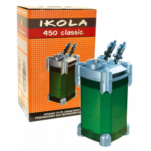 Filtr kubełkowy Ikola 450 (820l/h) z mediami filtracyjnymi