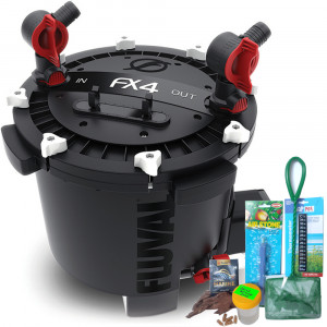 Filtr kubełkowy Hagen FLUVAL FX4 (2560l/h) z mediami filtracyjnymi + 8 GRATISÓW!