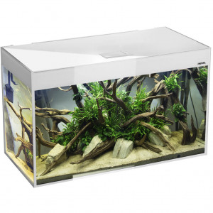Zestaw Aquael GLOSSY ST 80 DAY&NIGHT 2.0 (125l) bez szafki, biały